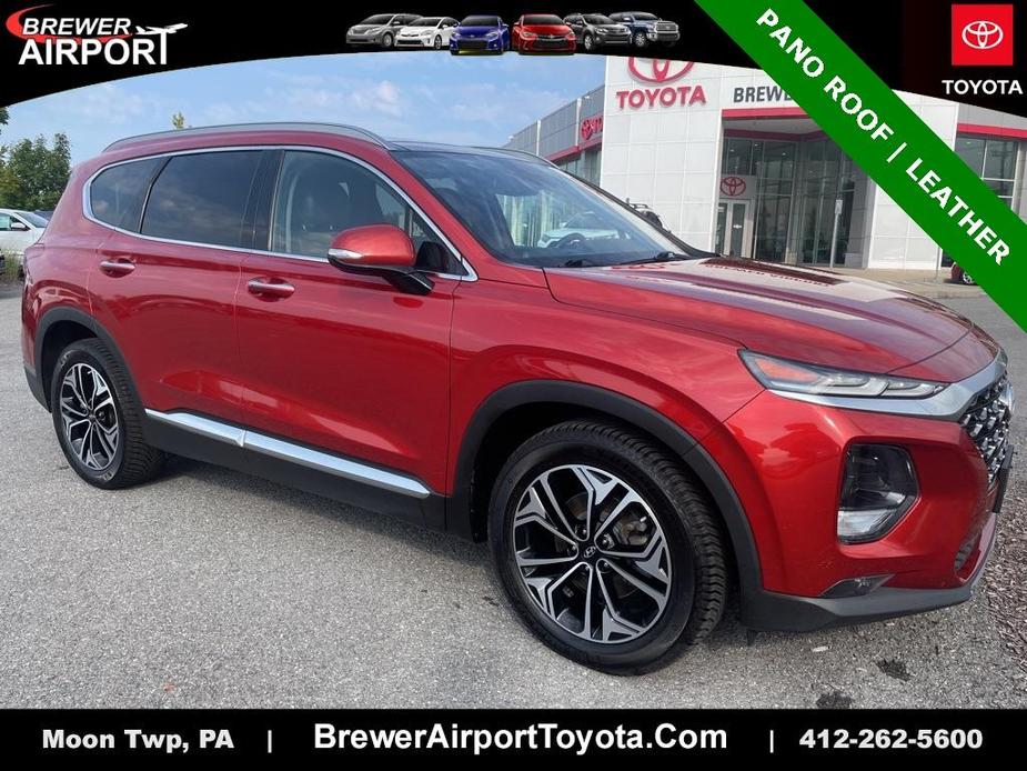 used 2020 Hyundai Santa Fe car, priced at $16,333