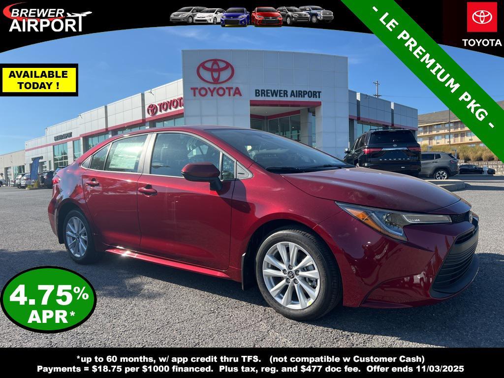 new 2025 Toyota Corolla car, priced at $25,725