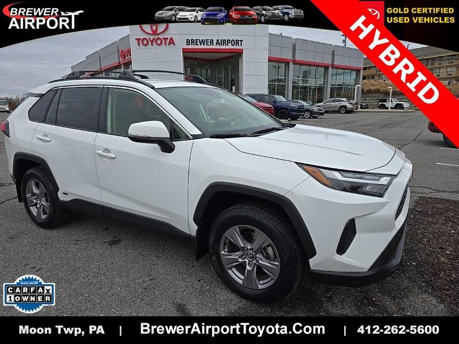 used 2022 Toyota RAV4 Hybrid car, priced at $32,700