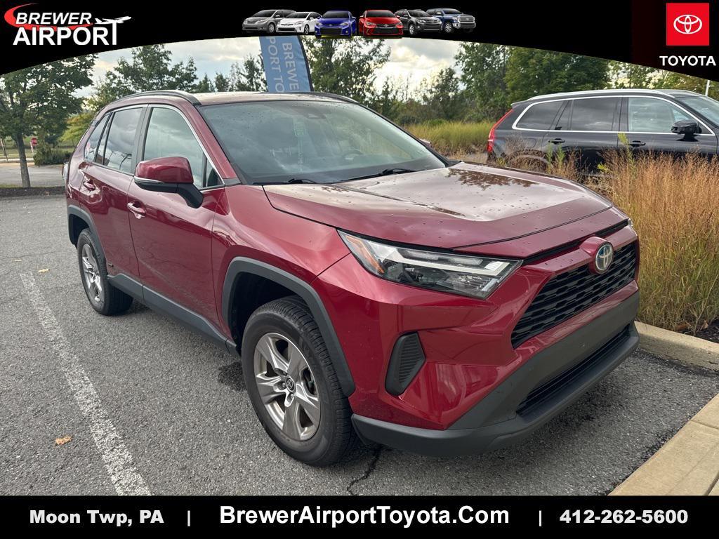 used 2022 Toyota RAV4 Hybrid car, priced at $29,700
