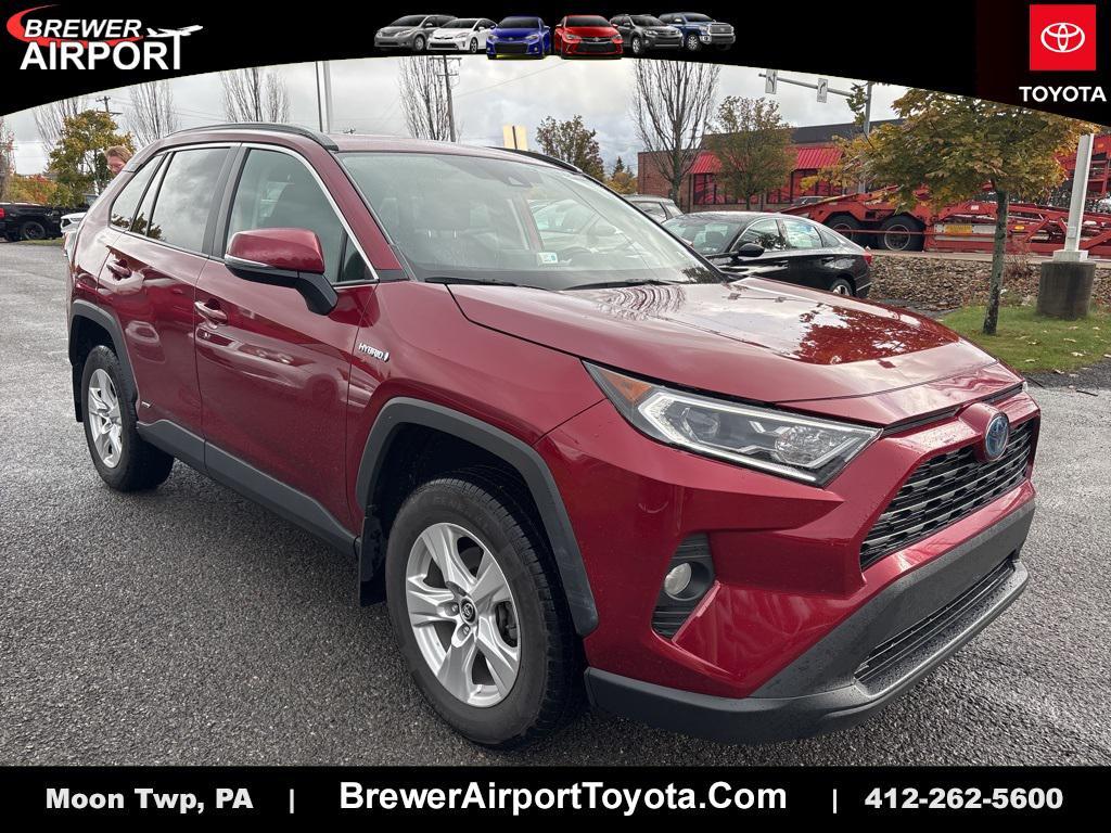 used 2021 Toyota RAV4 Hybrid car, priced at $24,900
