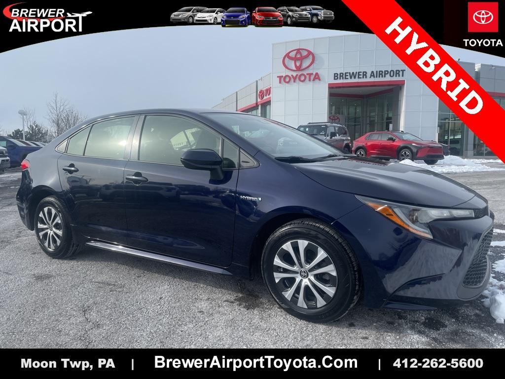 used 2021 Toyota Corolla Hybrid car, priced at $19,500