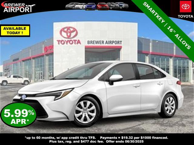 new 2025 Toyota Corolla Hybrid car, priced at $27,375