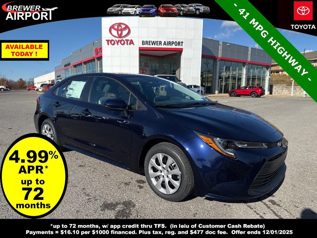 new 2026 Toyota Corolla car, priced at $24,229