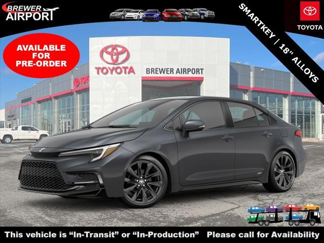 new 2025 Toyota Corolla Hybrid car, priced at $29,723