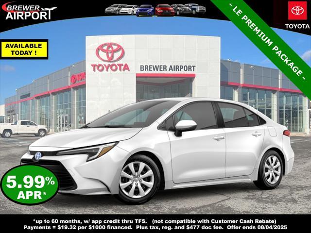 new 2025 Toyota Corolla Hybrid car, priced at $26,829