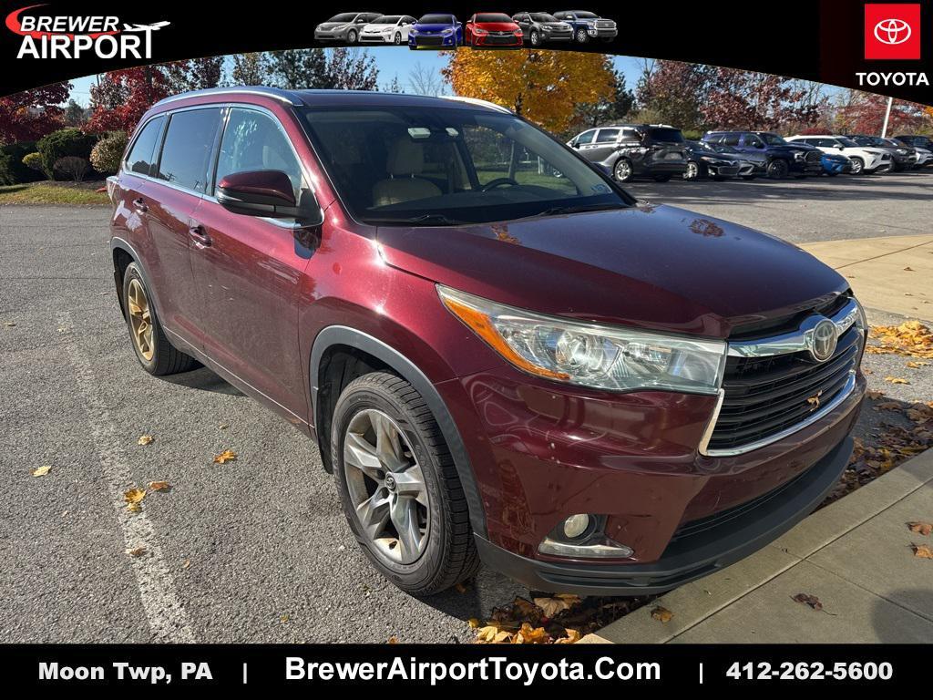 used 2016 Toyota Highlander car, priced at $19,900