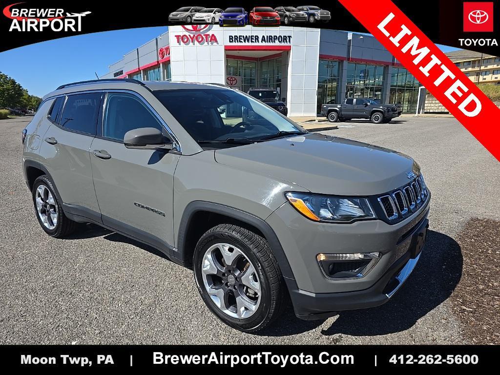 used 2021 Jeep Compass car, priced at $16,500