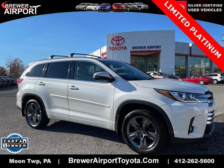 used 2018 Toyota Highlander car, priced at $27,400