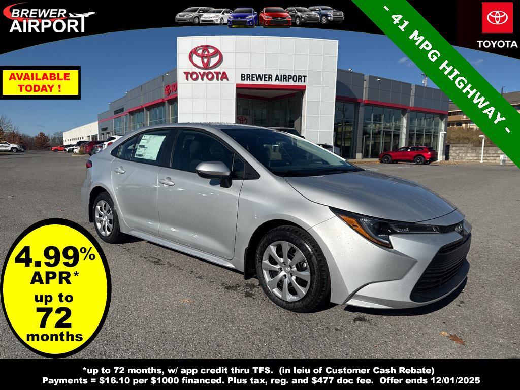 new 2026 Toyota Corolla car, priced at $24,798