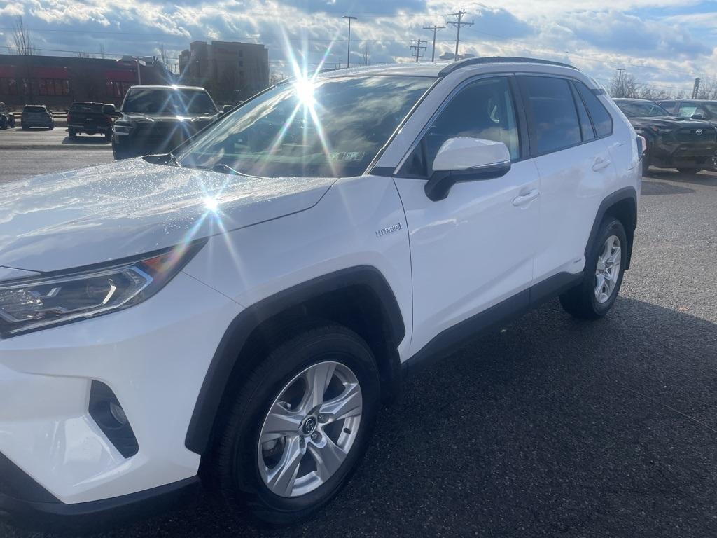 used 2021 Toyota RAV4 Hybrid car, priced at $29,500