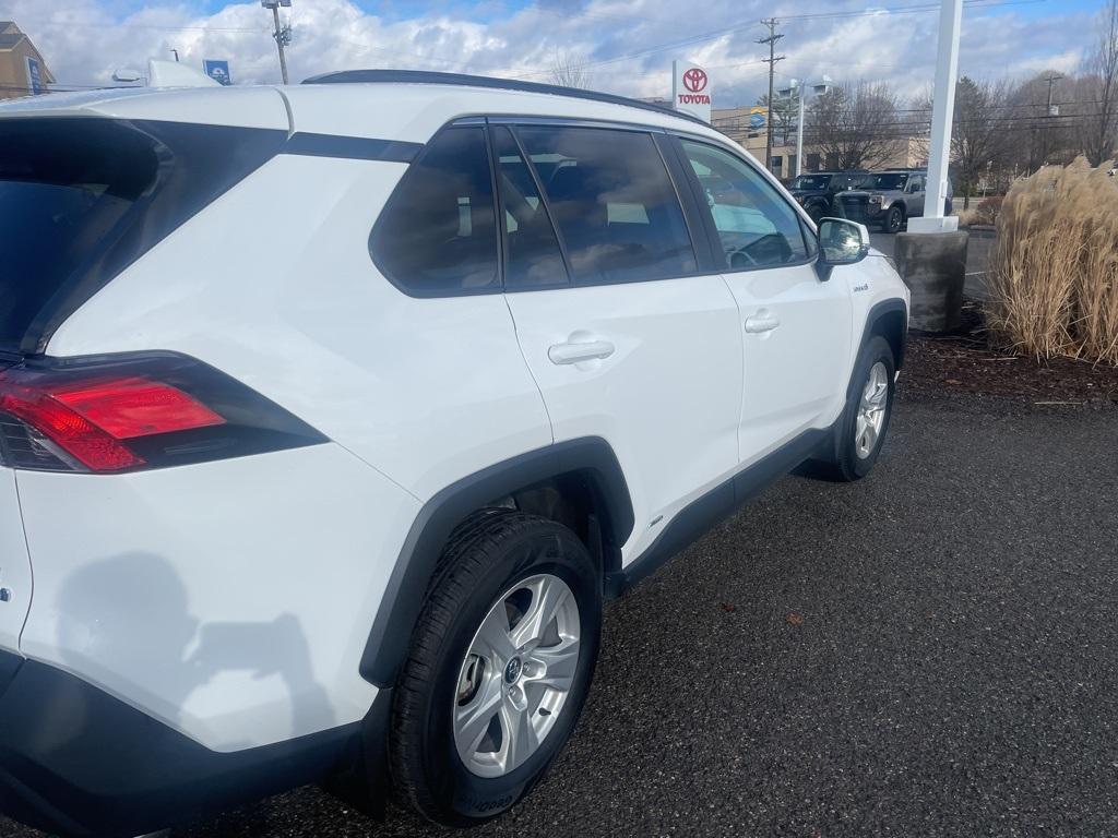 used 2021 Toyota RAV4 Hybrid car, priced at $29,500