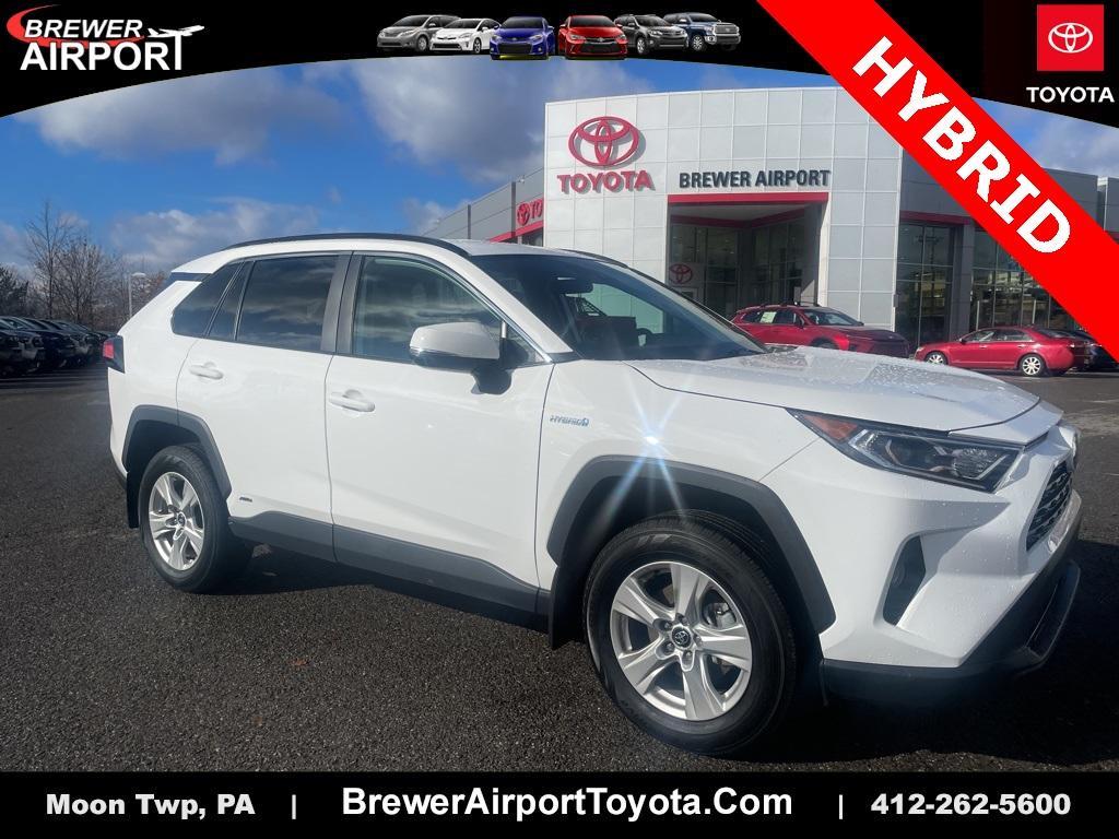 used 2021 Toyota RAV4 Hybrid car, priced at $29,500