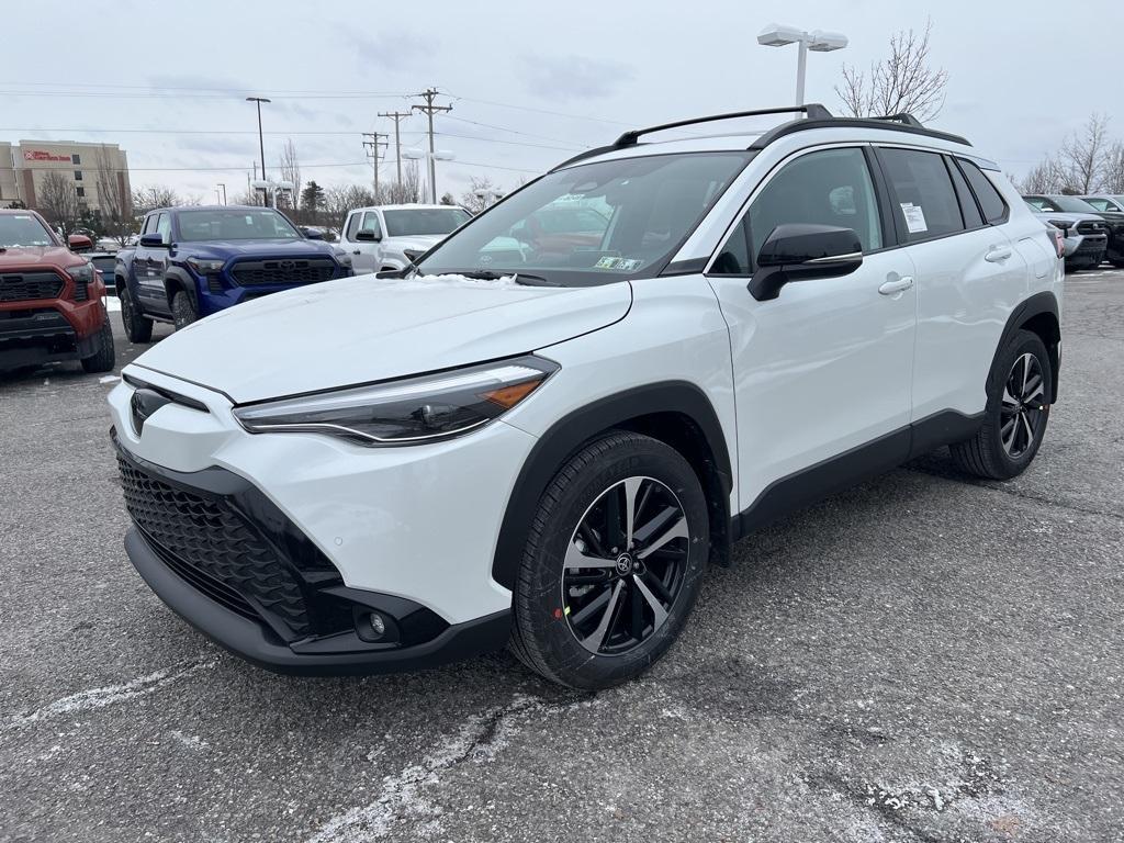 new 2025 Toyota Corolla Cross Hybrid car, priced at $34,990