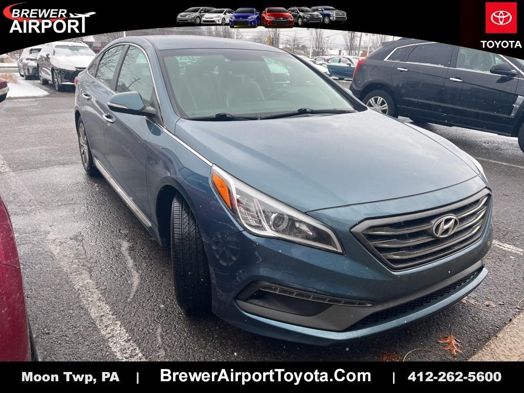 used 2015 Hyundai Sonata car, priced at $9,900