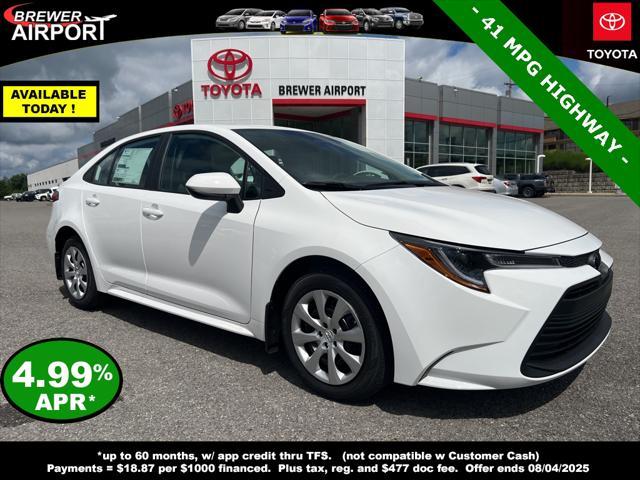 new 2025 Toyota Corolla car, priced at $24,501