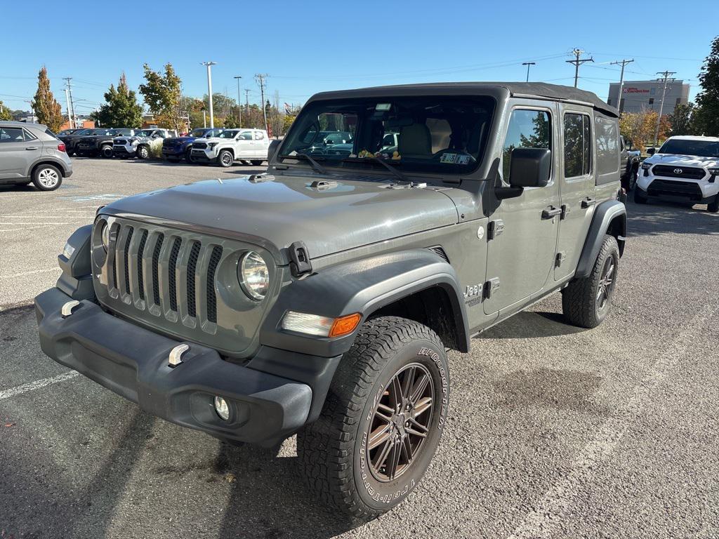 used 2018 Jeep Wrangler Unlimited car, priced at $22,200