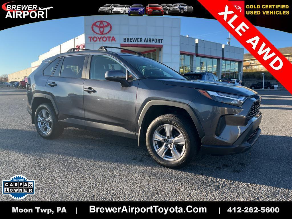 used 2022 Toyota RAV4 car, priced at $29,700