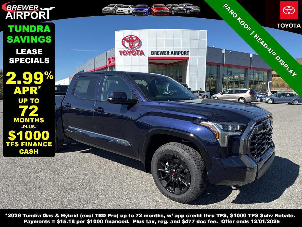 new 2026 Toyota Tundra car, priced at $68,890