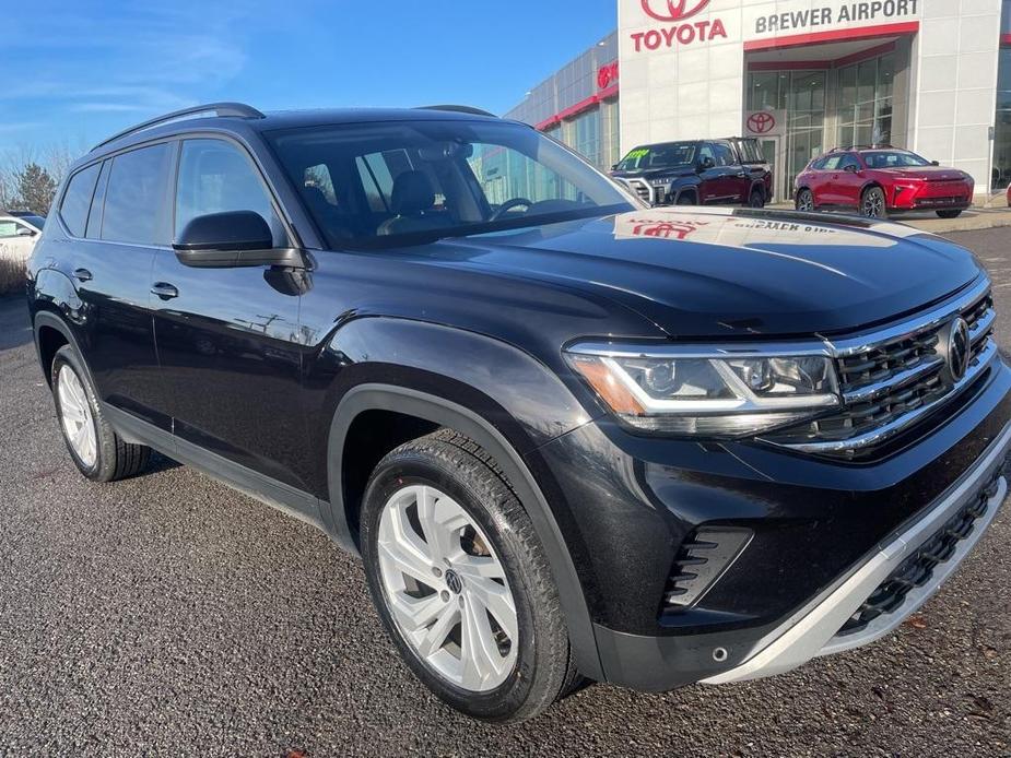 used 2021 Volkswagen Atlas car, priced at $22,300