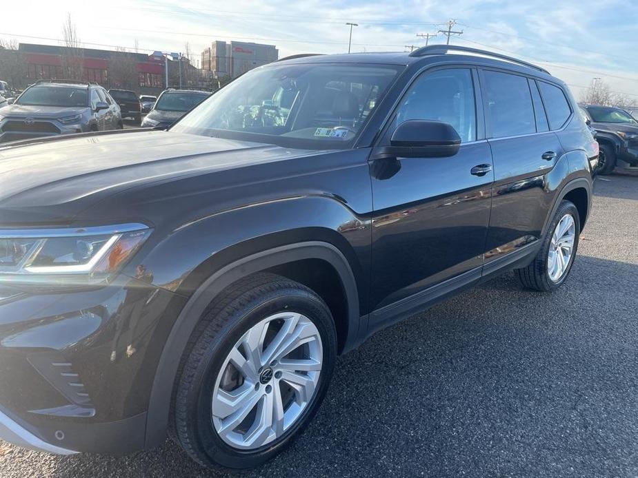 used 2021 Volkswagen Atlas car, priced at $22,300