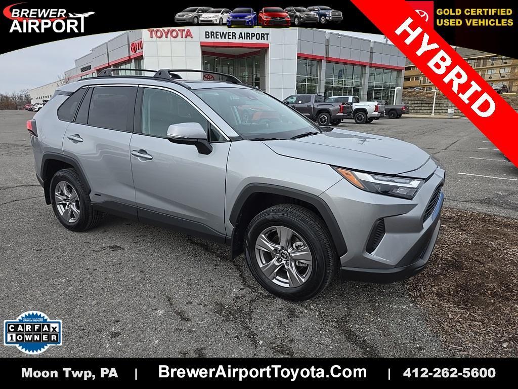 used 2022 Toyota RAV4 Hybrid car, priced at $31,700