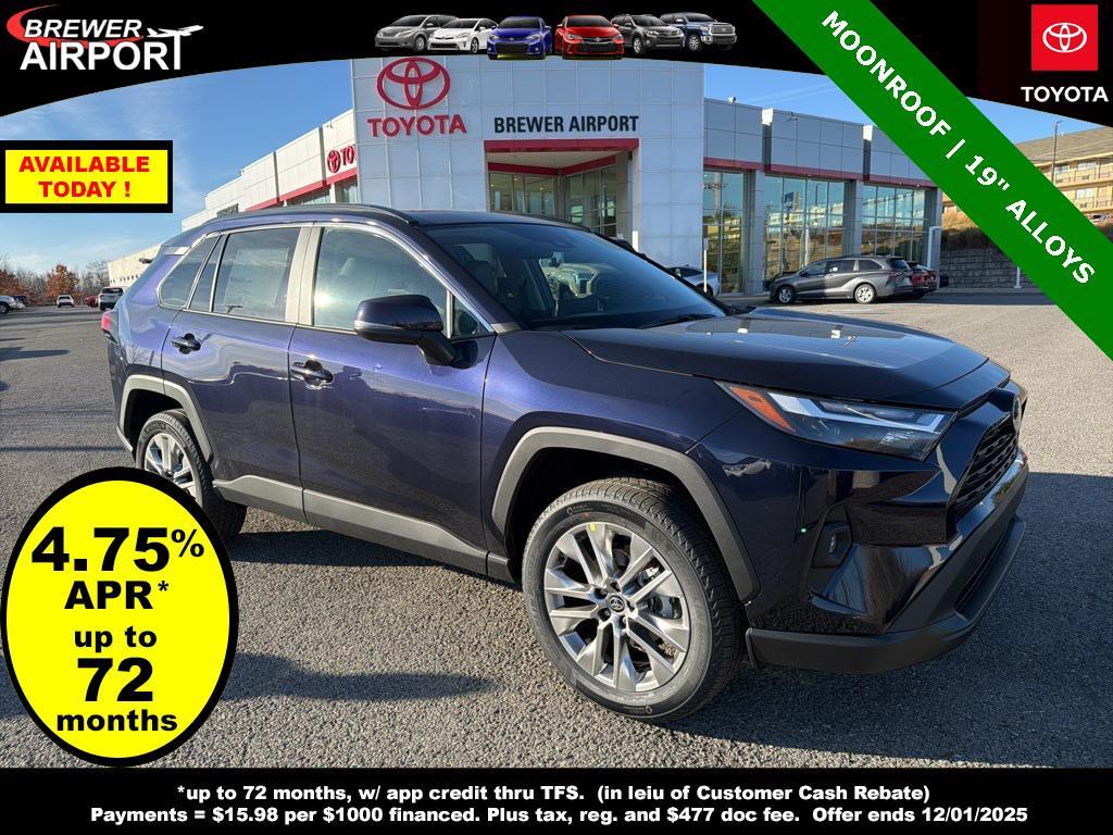 new 2025 Toyota RAV4 car, priced at $38,285