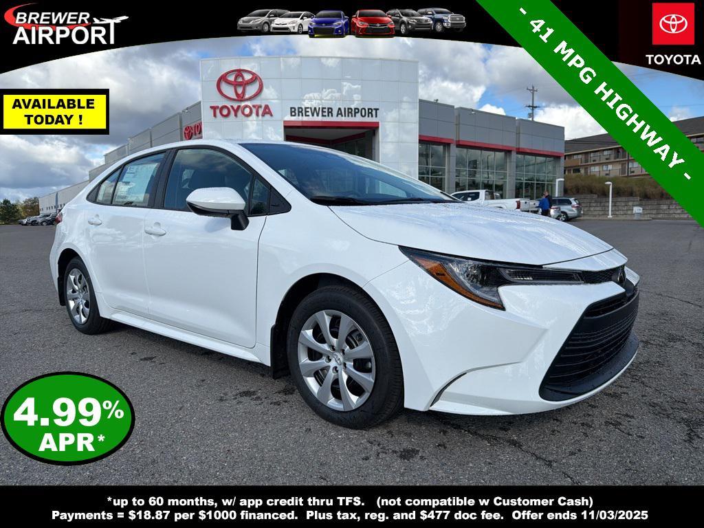 new 2026 Toyota Corolla car, priced at $23,699