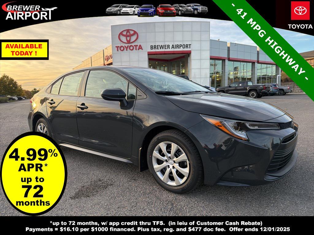 new 2026 Toyota Corolla car, priced at $24,798