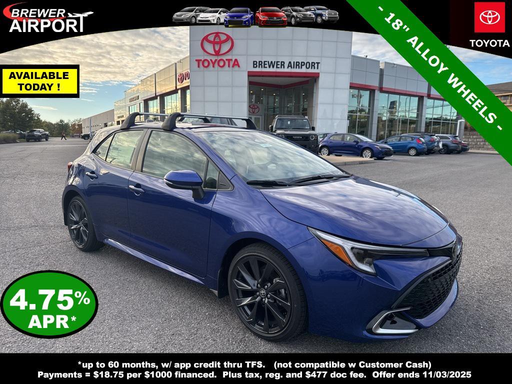 new 2025 Toyota Corolla car, priced at $29,077