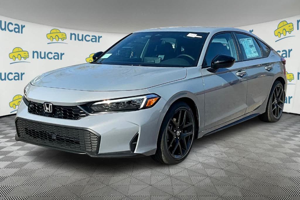 new 2025 Honda Civic car, priced at $29,055