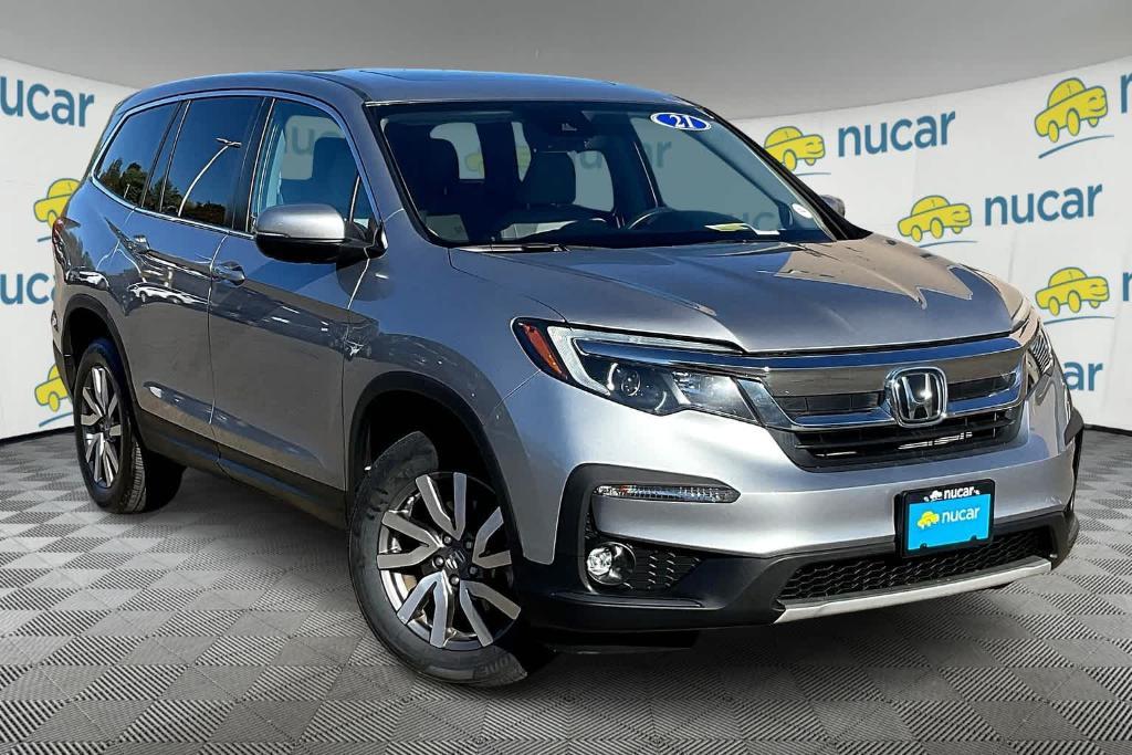 used 2021 Honda Pilot car, priced at $28,700