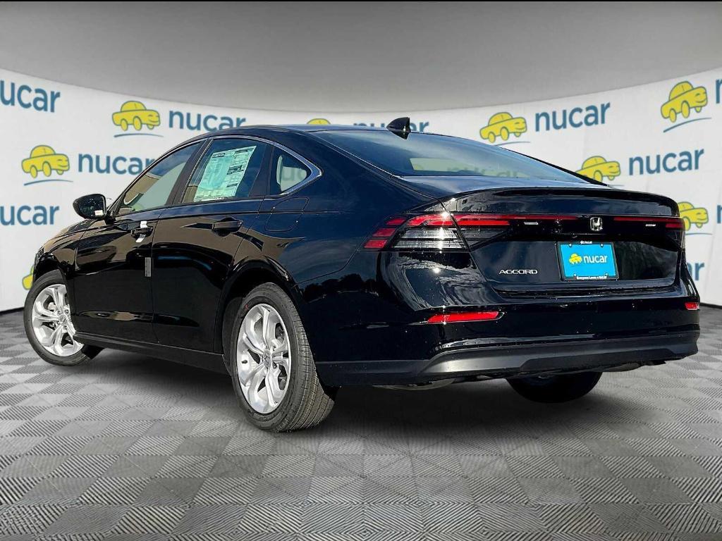 new 2025 Honda Accord car, priced at $29,490