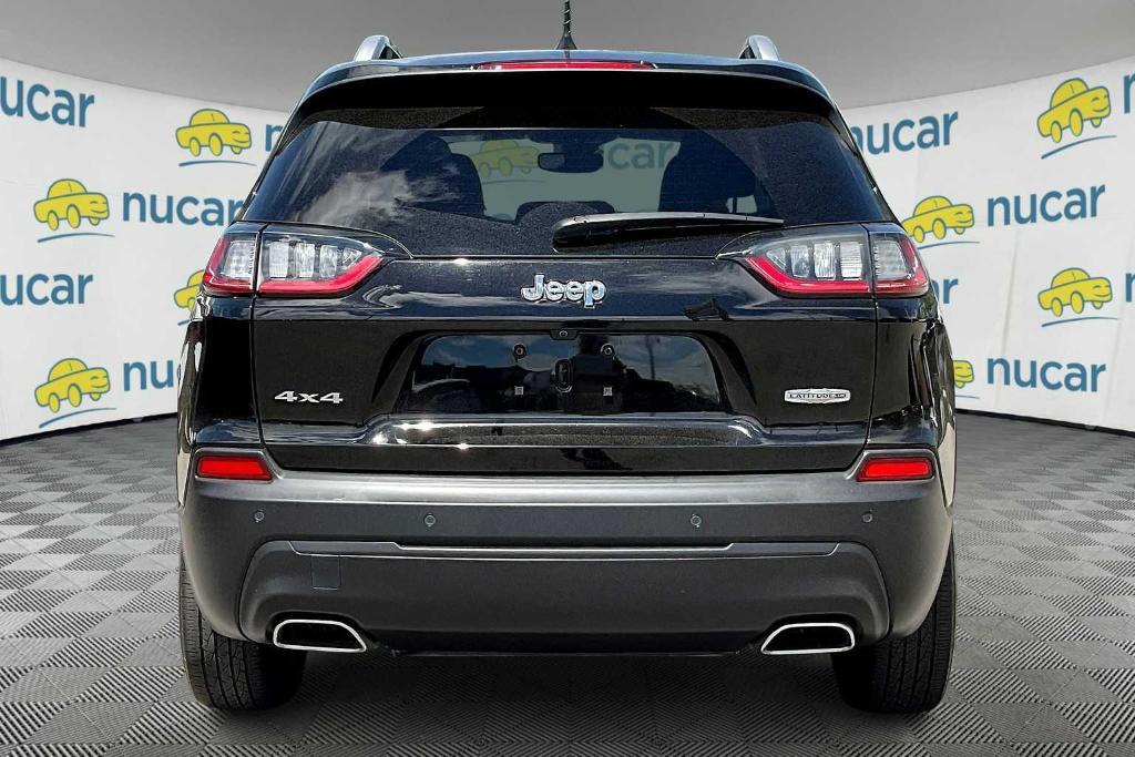 used 2021 Jeep Cherokee car, priced at $23,700