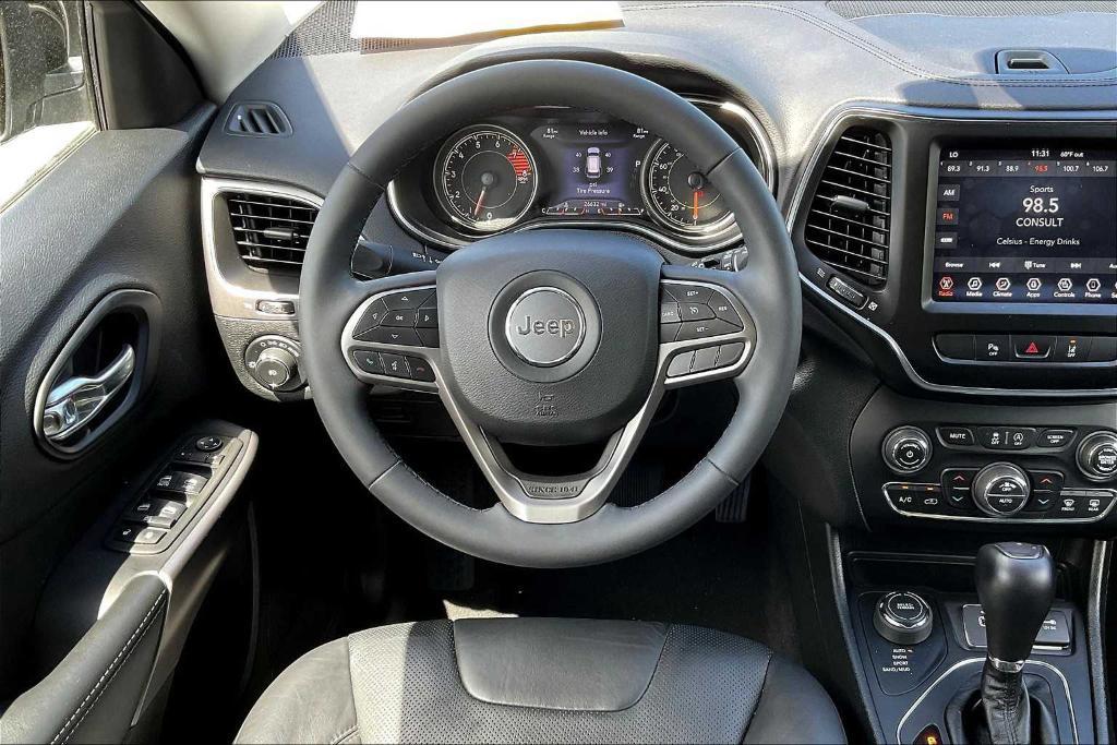 used 2021 Jeep Cherokee car, priced at $23,700