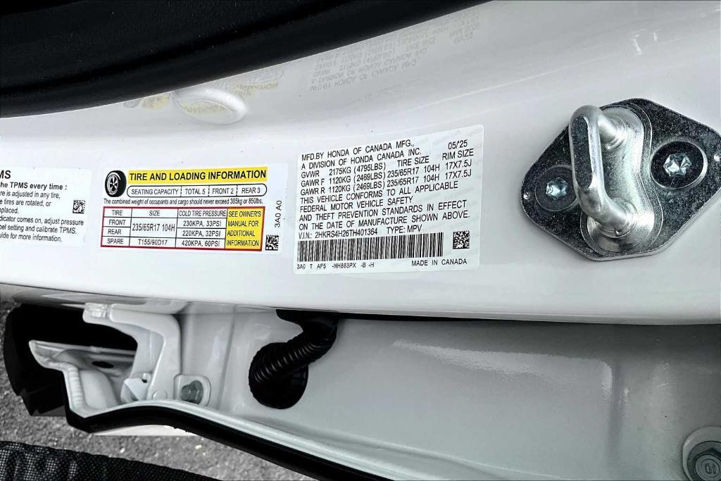 new 2026 Honda CR-V car, priced at $34,270