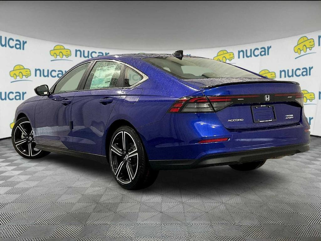new 2025 Honda Accord Hybrid car, priced at $35,304