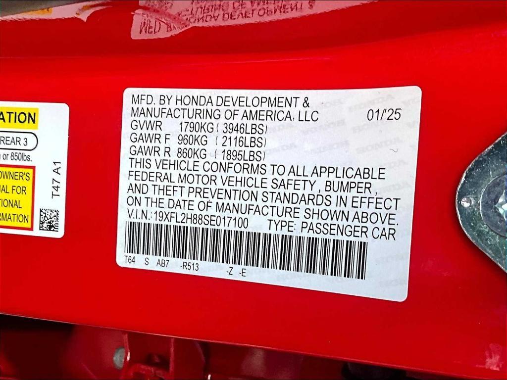 new 2025 Honda Civic car, priced at $28,600