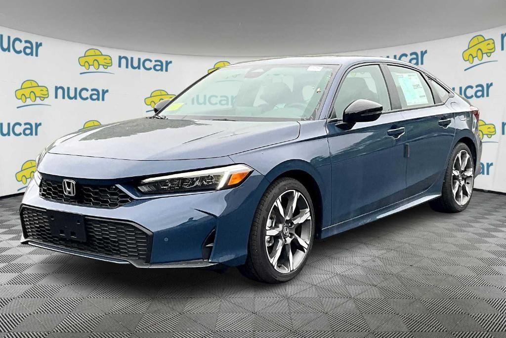 new 2025 Honda Civic Hybrid car, priced at $33,555