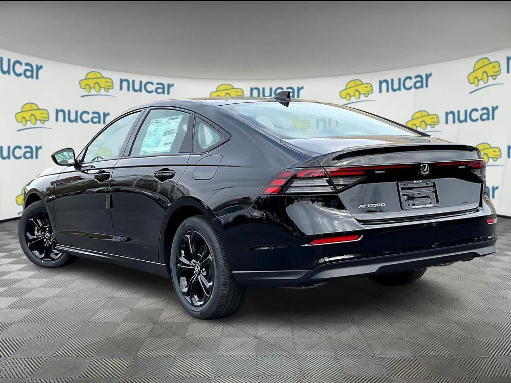 new 2025 Honda Accord car, priced at $30,520
