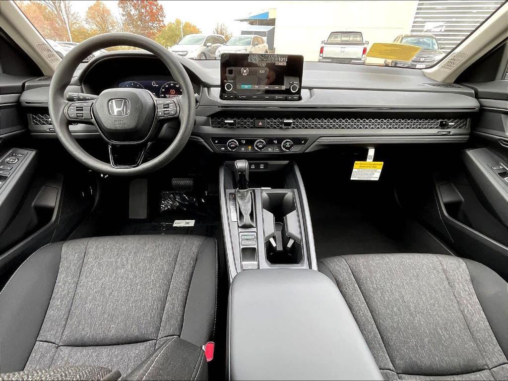 new 2025 Honda Accord car, priced at $30,520