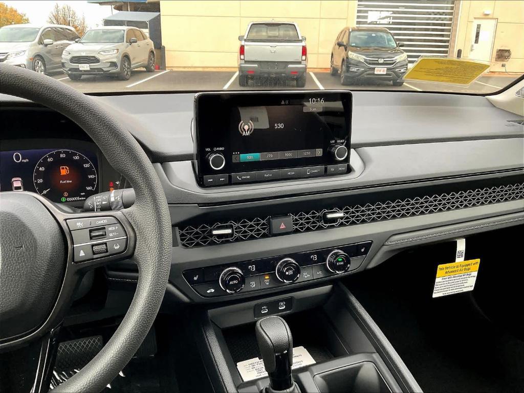 new 2025 Honda Accord car, priced at $30,520