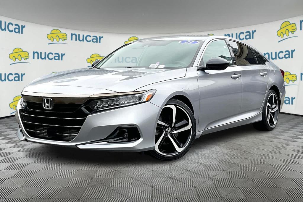 used 2021 Honda Accord car, priced at $25,800