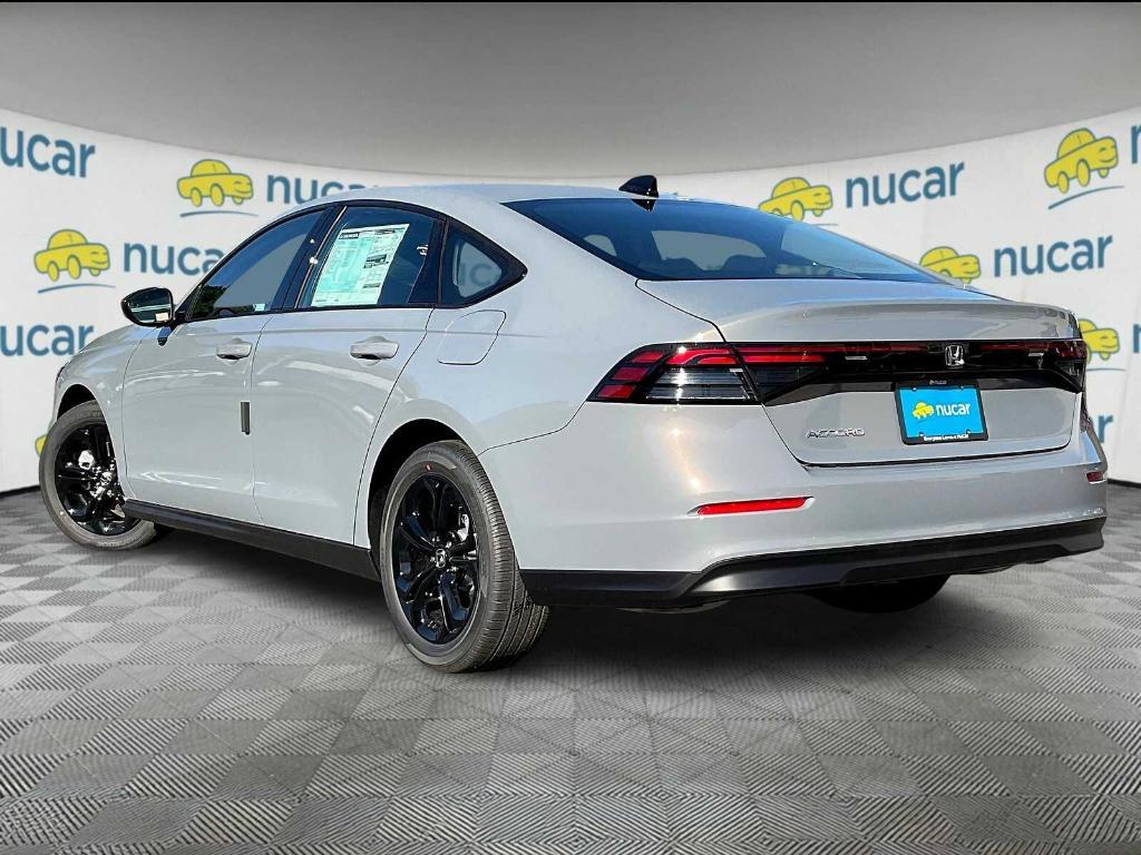 new 2025 Honda Accord car, priced at $30,951