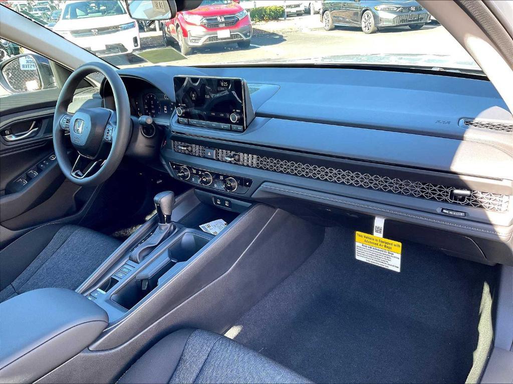 new 2025 Honda Accord car, priced at $30,951