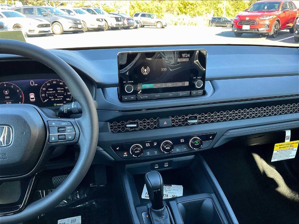 new 2025 Honda Accord car, priced at $30,951