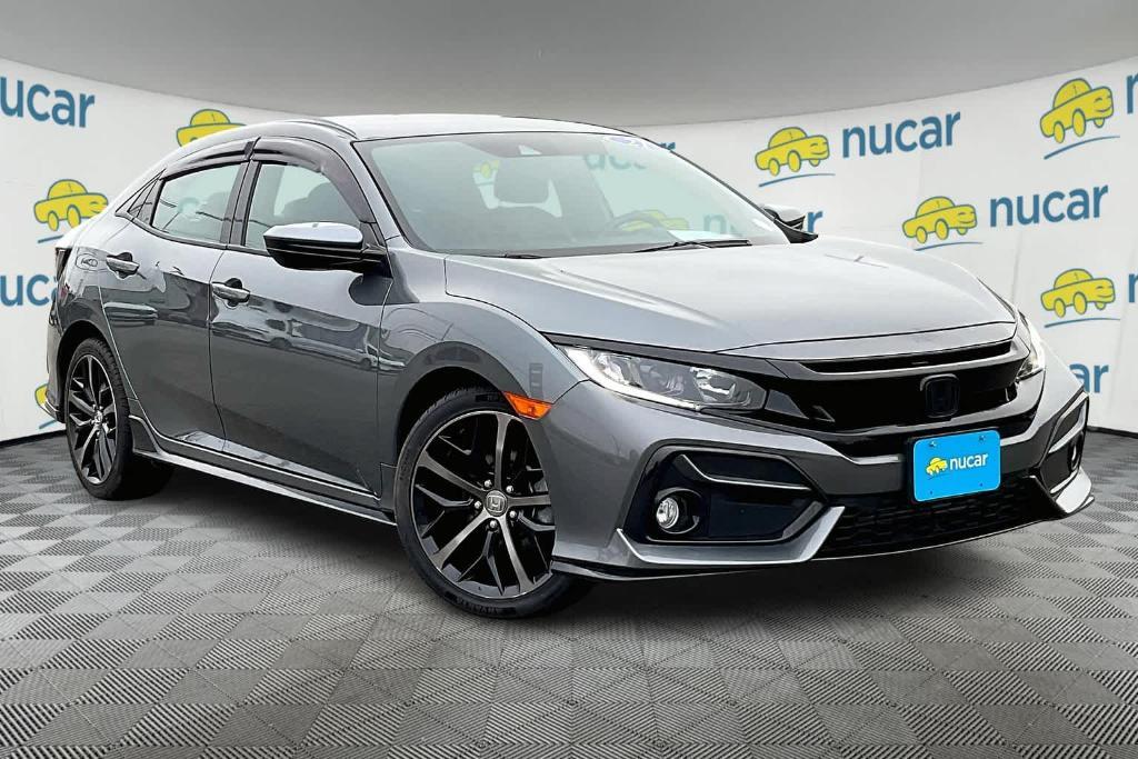 used 2021 Honda Civic car, priced at $23,700