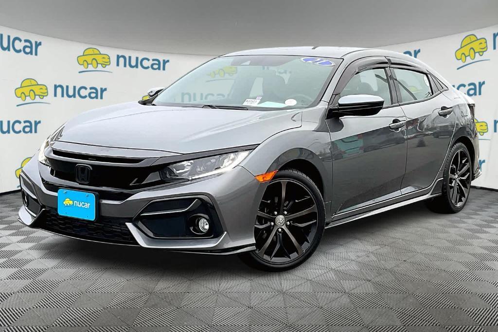 used 2021 Honda Civic car, priced at $23,700