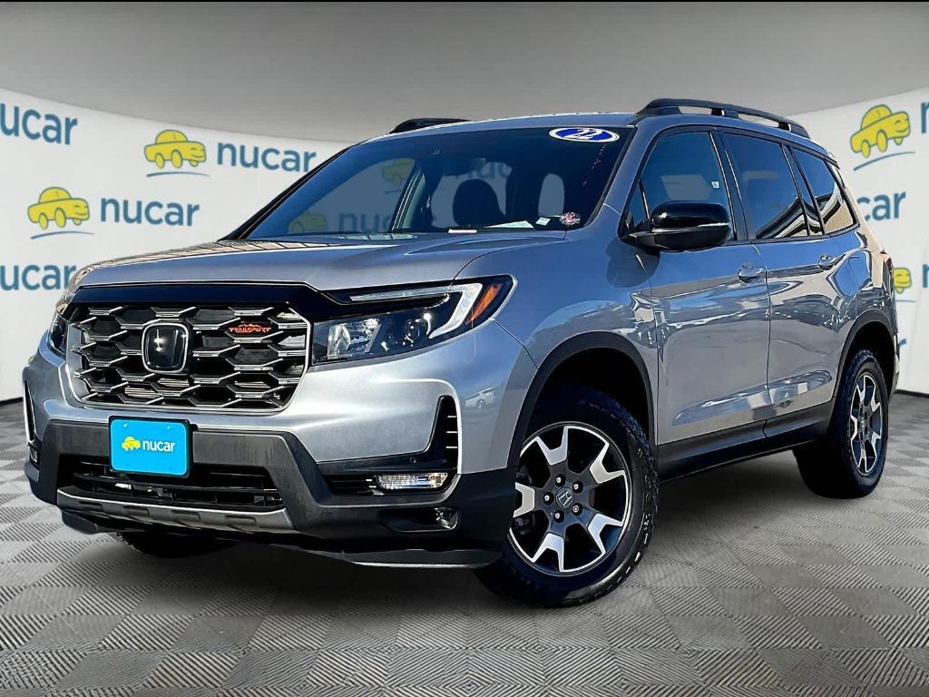 used 2022 Honda Passport car, priced at $33,450