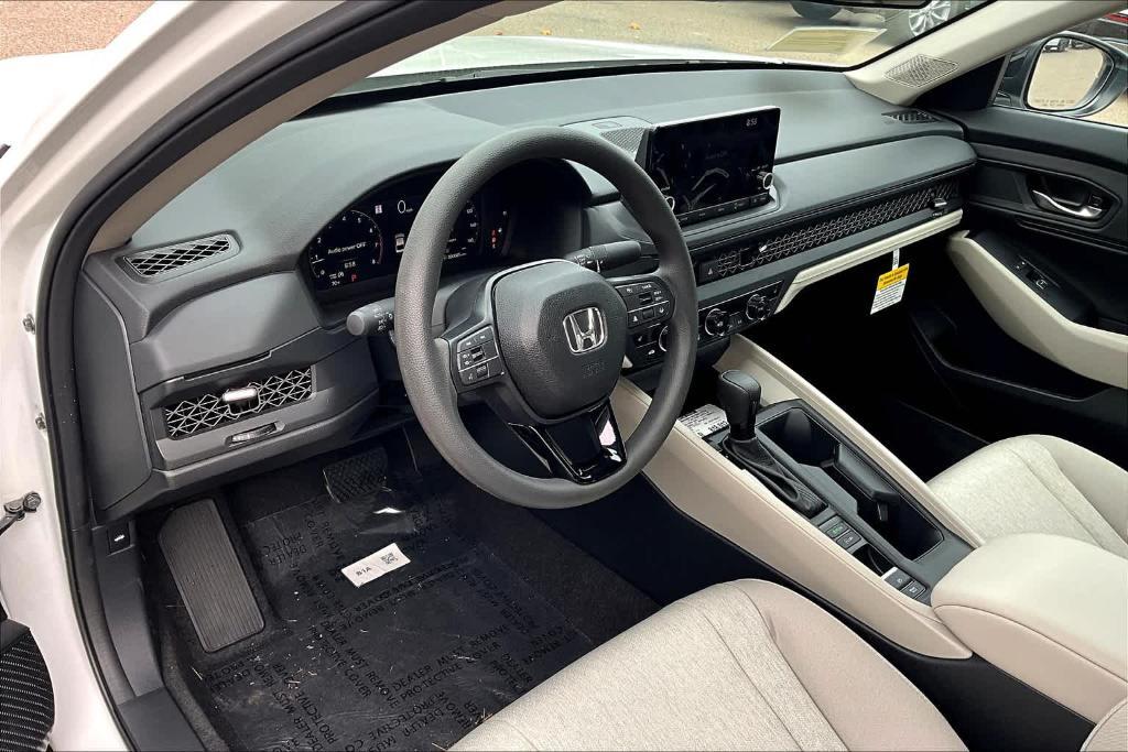 new 2025 Honda Accord car, priced at $32,110